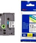 کاست برچسب لیبل پرینتر برادر Tze-231 مشکی روی سفید