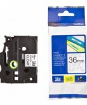 کاست برچسب لیبل برادر TZe161 مشکی رو بیرنگ Brother TZe-161 P-Touch Label
