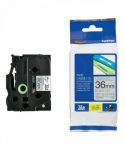 کاست برچسب لیبل برادرM961 مشکی رو نقره ای Brother TZe-M961 Matte Tape