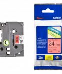 کاست برچسب لیبل برادر TZe451 مشکی روی قرمز Brother TZe-451 p touch Label