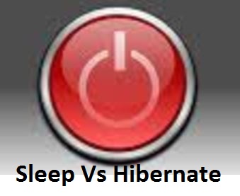 sleep vs hibernate
