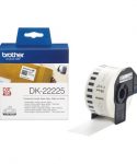 رول برچسب لیبل برادر مشکی رو سفید Brother DK-22225 paper Tape